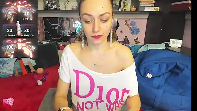 FoxyDom699 online show from February 3, 2025, 8:02 am