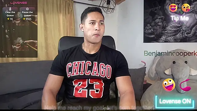 BenjaminCooperk online show from January 18, 2026, 11:58 am