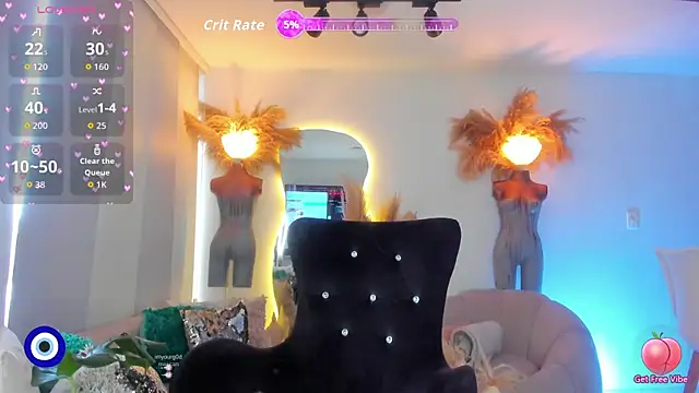 Angel Peach online show from May 27, 2026, 1:52 pm