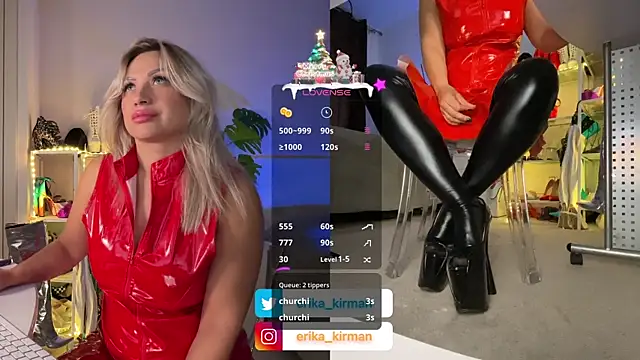 Erika Kirman online show from December 28, 2024, 3:59 pm