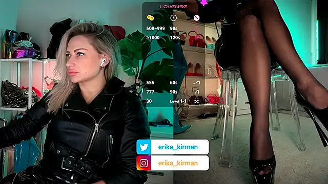 Erika Kirman online show from December 5, 2025, 11:19 am