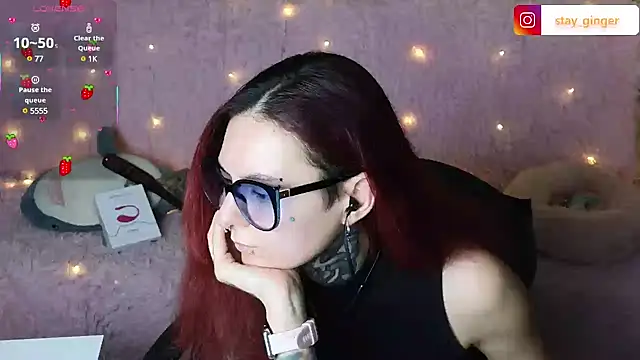 Ginger Stay online show from February 22, 2025, 12:29 pm