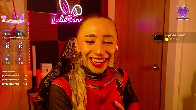 Snapshot of Littlebunny21 chatting on July 10, 2026, 12:48 am Littlebunny21 online show from July 10, 2026, 12:48 am
