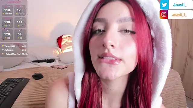 Snapshot of Anavi_ chatting on December 24, 2024, 3:16 pm Anavi online show from December 24, 2024, 3:16 pm