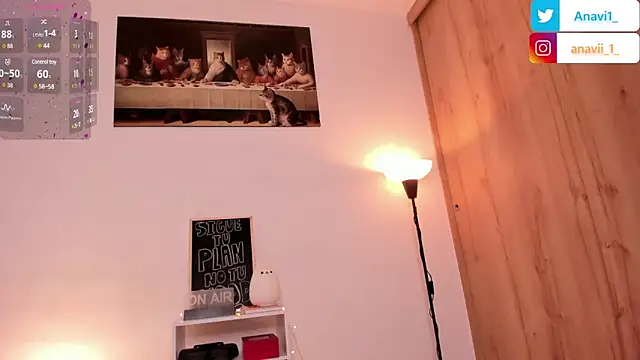 Snapshot of Anavi_ chatting on January 28, 2025, 10:45 pm Anavi online show from January 28, 2025, 10:45 pm