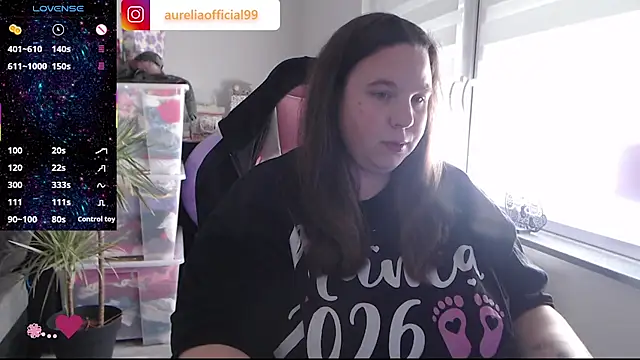 Snapshot of AureliaWinter chatting on March 6, 2026, 8:44 am AureliaWinter online show from March 6, 2026, 8:44 am