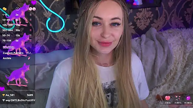 GraceCandy online show from February 25, 2025, 10:39 pm