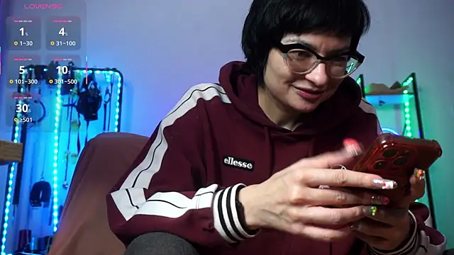 CyberXGoddess online show from October 14, 2025, 1:06 am