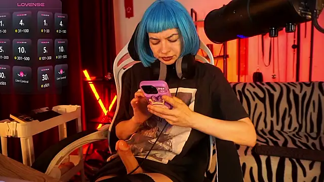 CyberXGoddess online show from March 1, 2026, 2:24 am