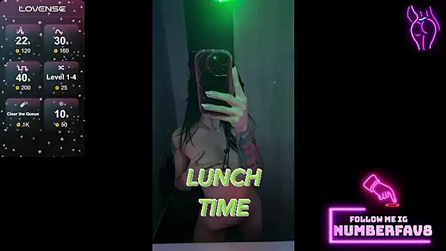 numberfav8 online show from January 15, 2025, 7:55 pm