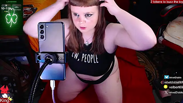 VelvetDiablo online show from March 6, 2025, 12:54 am