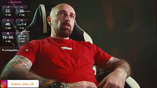 LuckyAlexx online show from February 1, 2025, 12:07 am