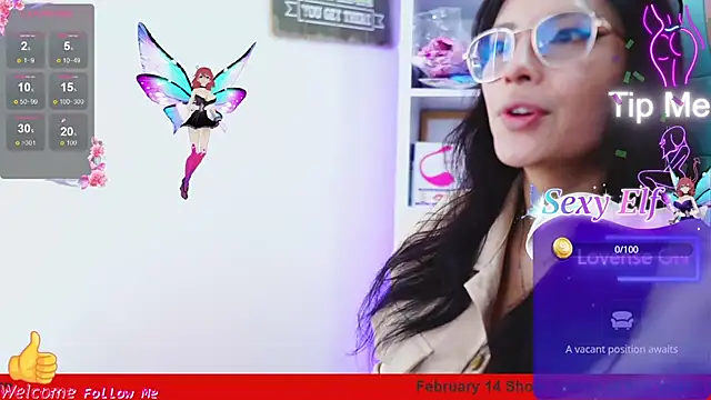 Kyomi chang online show from February 11, 2025, 12:48 pm