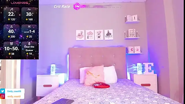 EmilyCoast-1 online show from April 6, 2026, 2:18 pm