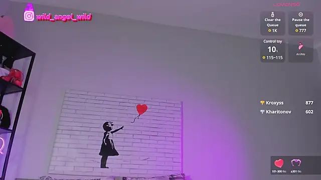 WILD-ANGEL777 online show from March 20, 2025, 7:14 pm