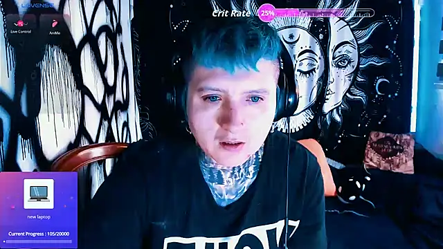 Marieblueeyes online show from April 9, 2026, 7:30 pm