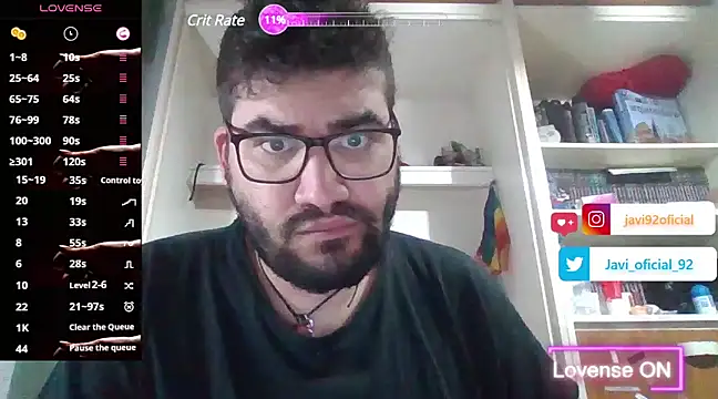 Javi 92 online show from January 8, 2025, 6:52 pm