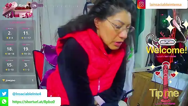 LaInsaciableIntensa online show from February 27, 2025, 1:17 pm