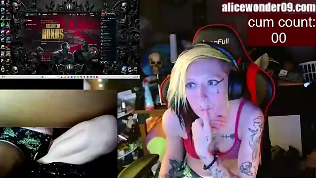 alicewonder09 online show from January 13, 2025, 8:58 am