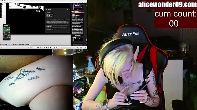 alicewonder09 online show from January 31, 2025, 7:39 am