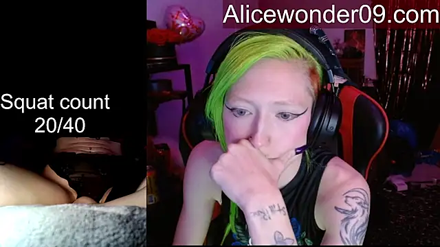 alicewonder09 online show from March 2, 2026, 4:36 am