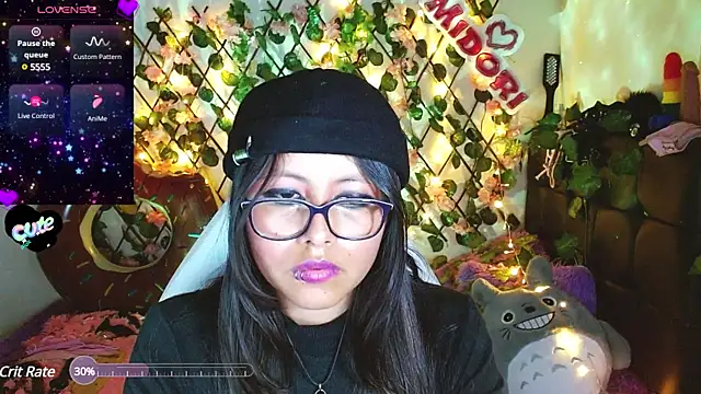 MidoriQuiinn online show from February 3, 2025, 12:04 am