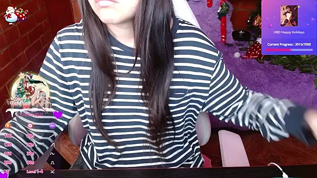 MidoriQuiinn online show from December 22, 2025, 2:25 pm