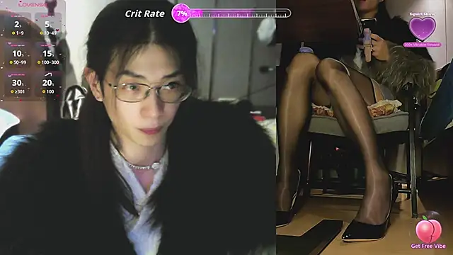 Snapshot of CrytinaSissyCrossdress chatting on January 19, 2026, 2:21 pm CrytinaSissyCrossdress online show from January 19, 2026, 2:21 pm