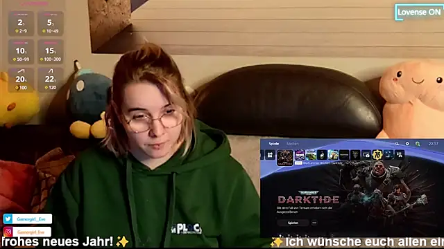 Snapshot of GamerGirl_Eve chatting on January 2, 2025, 7:18 pm GamerGirl Eve online show from January 2, 2025, 7:18 pm