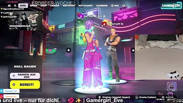 Snapshot of GamerGirl_Eve chatting on March 2, 2025, 10:59 pm GamerGirl Eve online show from March 2, 2025, 10:59 pm