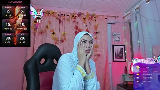 DarshaKhemu online show from February 28, 2025, 12:10 am