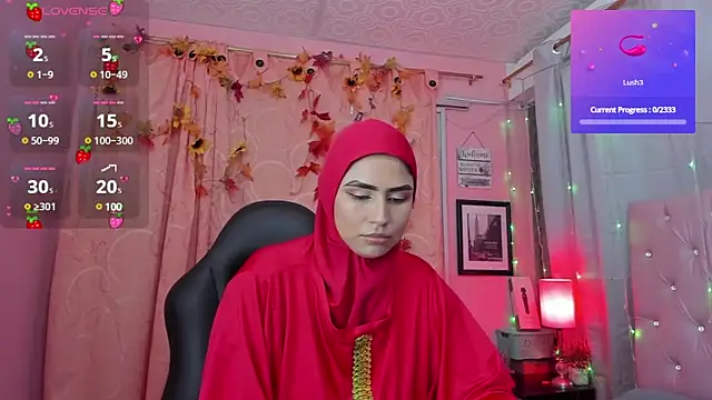 DarshaKhemu online show from March 7, 2025, 9:06 pm