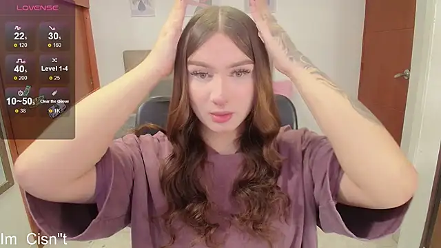 Miley Baker online show from March 19, 2025, 1:18 pm