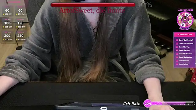 Snapshot of ArtofSweet chatting on July 16, 2026, 7:42 pm ArtofSweet online show from July 16, 2026, 7:42 pm