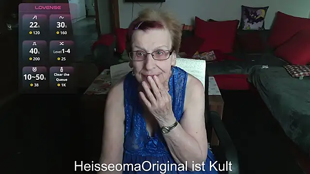 HeisseomaOriginal online show from April 3, 2026, 7:06 am