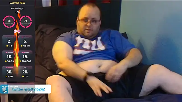 lefty15242 online show from September 14, 2025, 11:04 pm