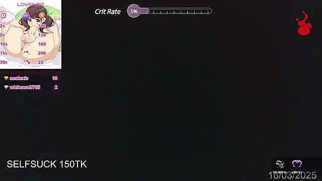 Herazuline online show from March 17, 2025, 4:19 am