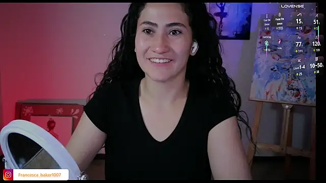 francesca baker1007 online show from July 22, 2026, 7:05 pm
