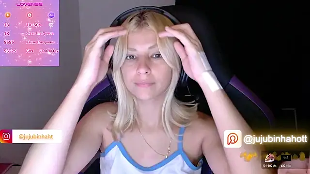 jujubinhahot online show from September 19, 2025, 10:54 pm