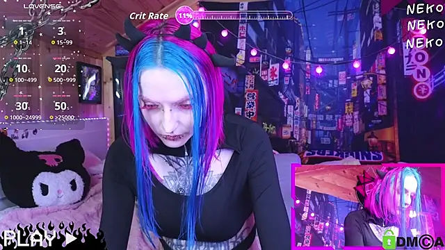 Snapshot of NekoCyber chatting on April 11, 2026, 5:23 am NekoCyber online show from April 11, 2026, 5:23 am