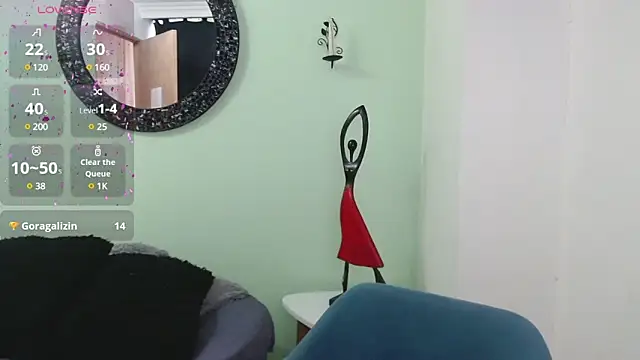 Sofia Franco  online show from January 31, 2025, 10:31 pm