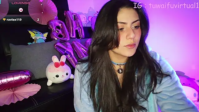 TuWaifuVirtual1 online show from September 19, 2025, 12:45 am