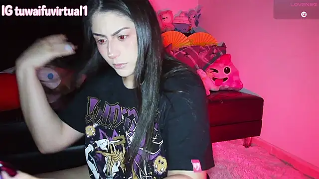 TuWaifuVirtual1 online show from October 18, 2025, 11:05 pm