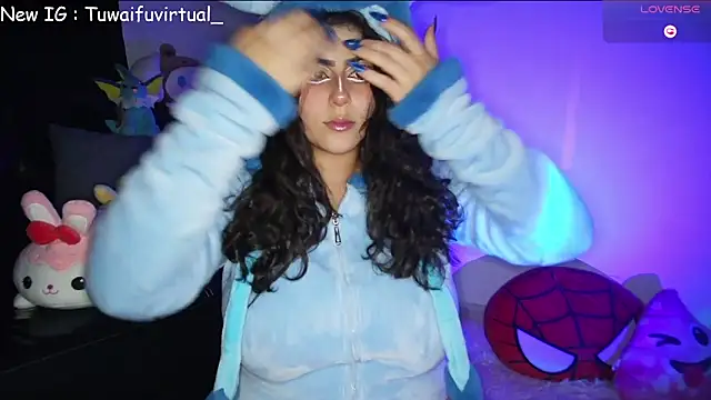 TuWaifuVirtual1 online show from December 19, 2025, 1:34 am