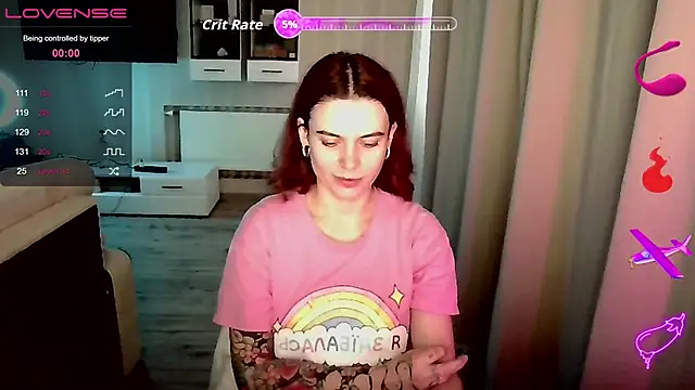 RinaDevil online show from November 22, 2025, 1:10 pm