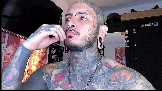 DEATHINK666XX online show from January 26, 2025, 5:02 pm