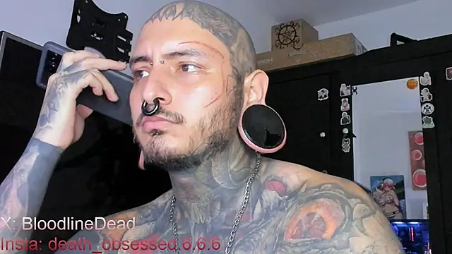 DEATHINK666XX online show from March 10, 2025, 8:01 pm