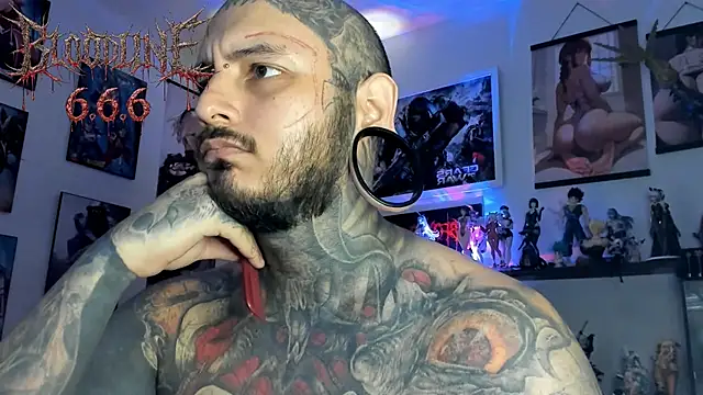 DEATHINK666XX online show from April 18, 2026, 6:12 pm