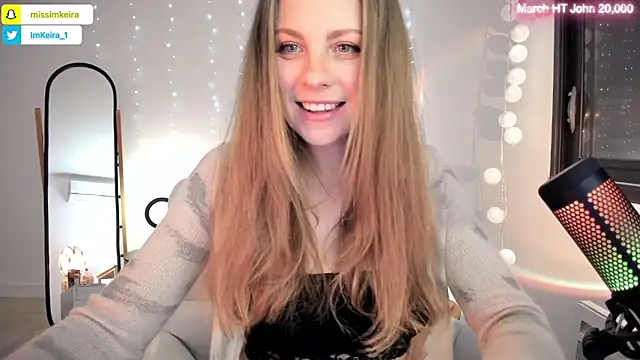 ImKeira online show from March 26, 2026, 7:30 pm