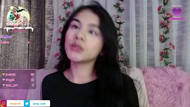 Snapshot of Saray_Cute_ chatting on December 23, 2024, 5:54 pm Saray Cute online show from December 23, 2024, 5:54 pm